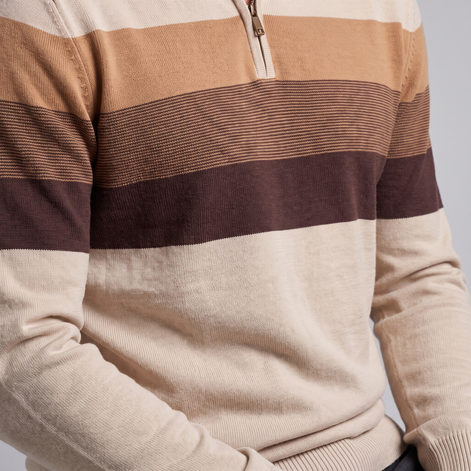 Men's Quarter-Zip Sweater