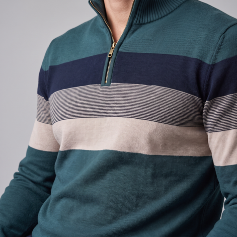 Men's Quarter-Zip Sweater