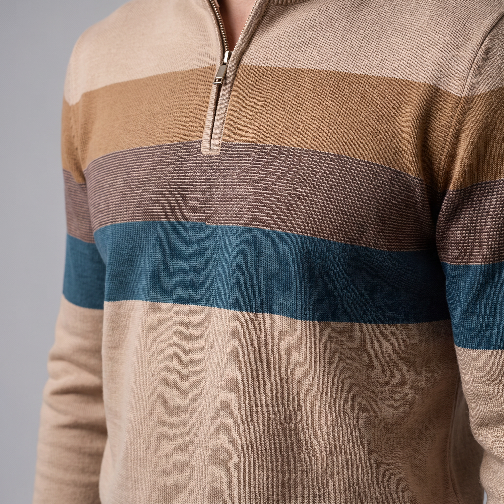Men's Quarter-Zip Sweater