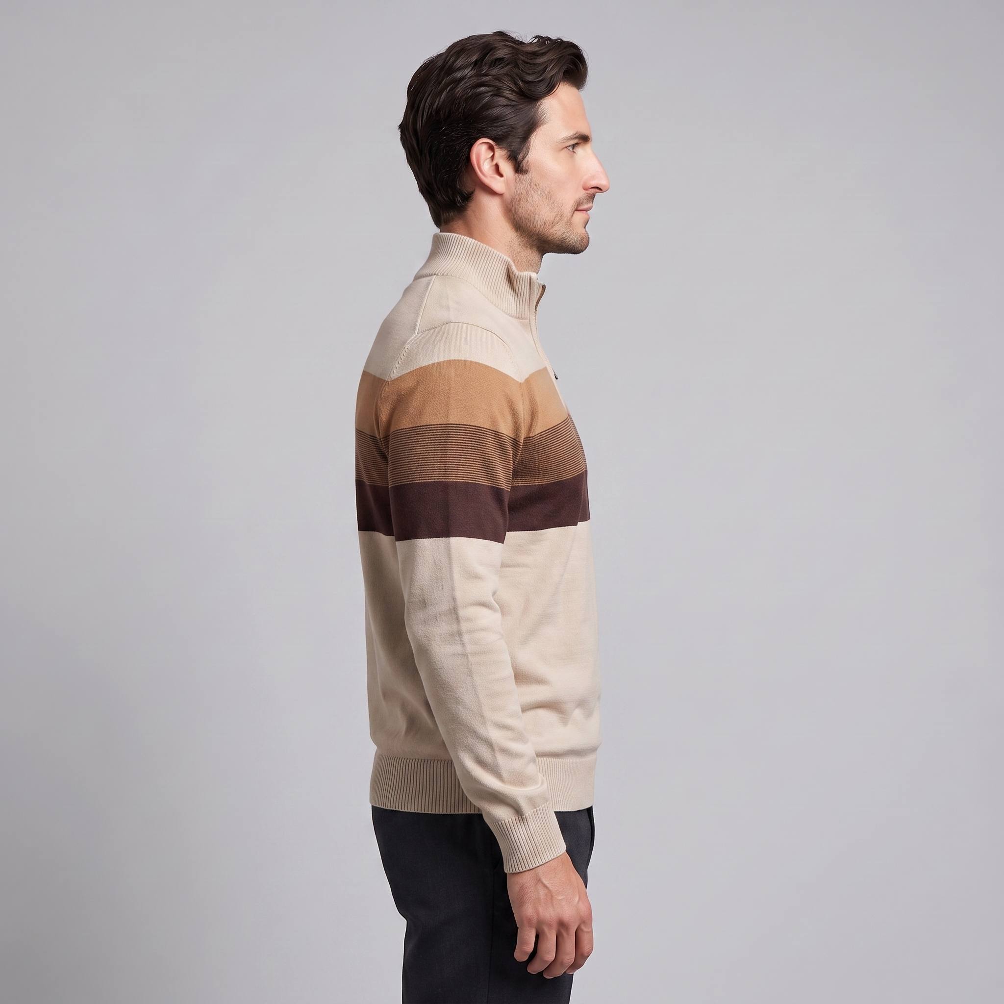 Men's Quarter-Zip Sweater