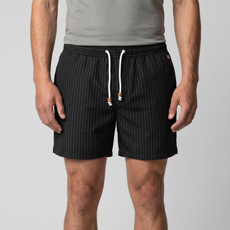 Men's Quick Dry Striped Swim Shorts