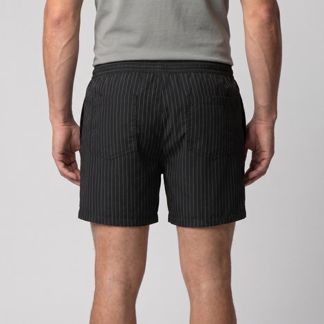 Men's Quick Dry Striped Swim Shorts