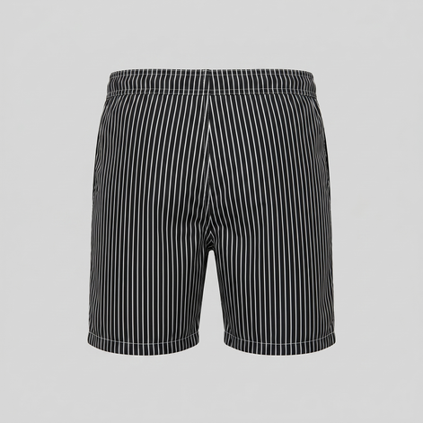 Men's Quick Dry Striped Swim Shorts