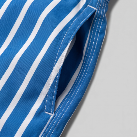 Men's Quick Dry Striped Swim Shorts