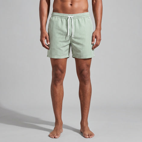 Men's Quick-Dry Swim Shorts - Casual Swim Trunks