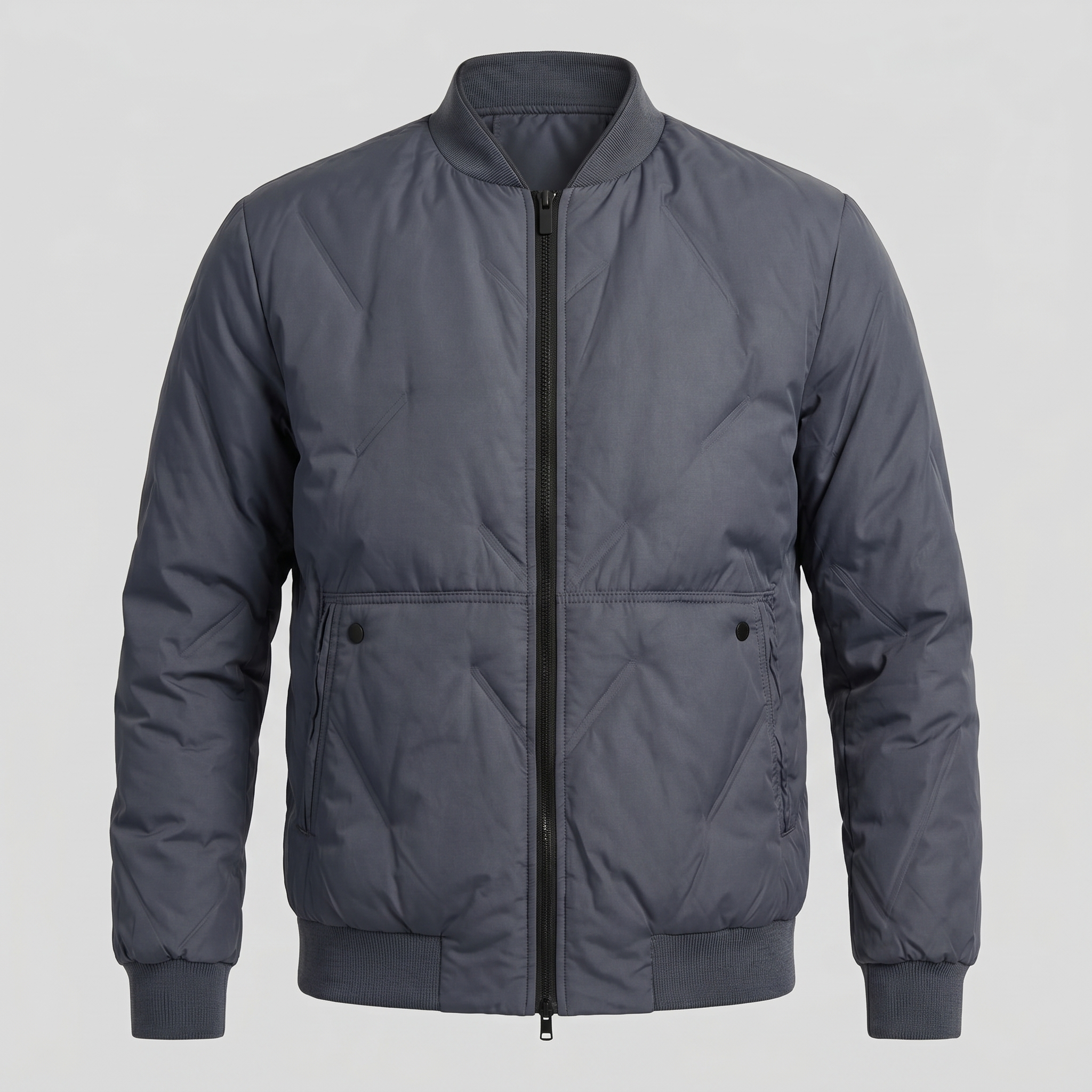 Men's Quilted Bomber Mid Jacket