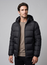 Men's Quilted Hooded Puffer Jacket
