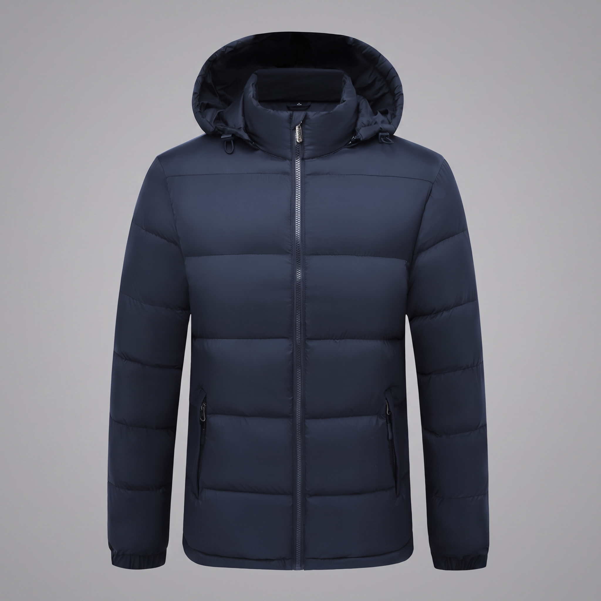 Men's Quilted Hooded Puffer Jacket