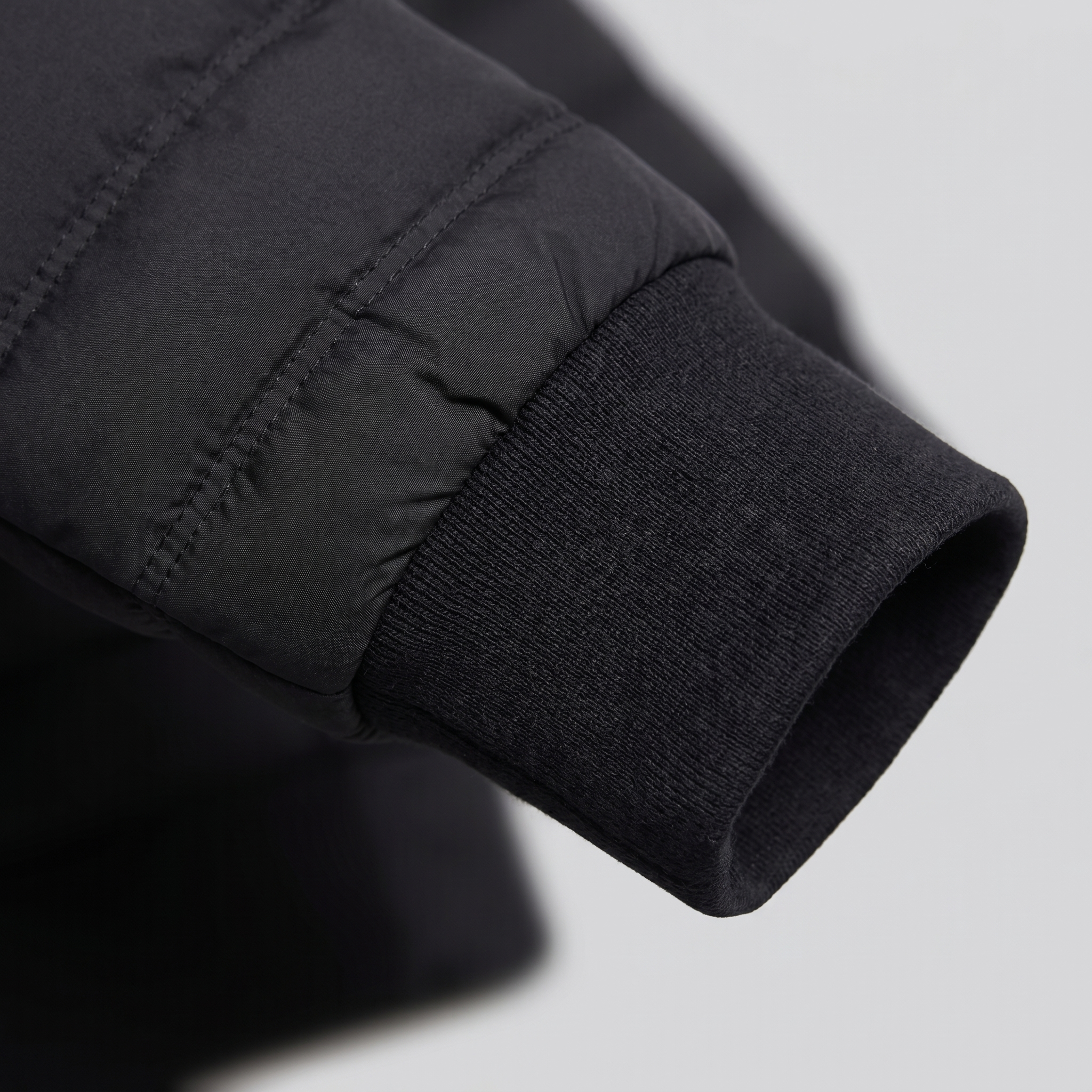 Men's Quilted Hybrid Hooded Jacket