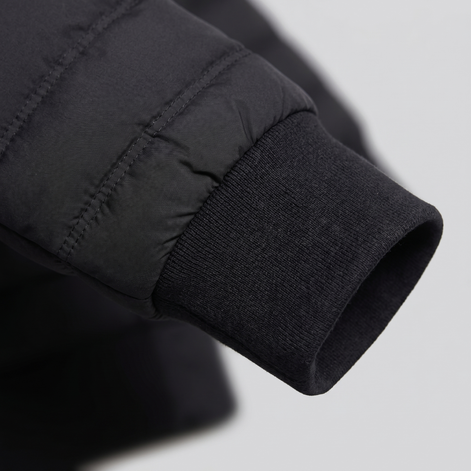 Men's Quilted Hybrid Hooded Jacket