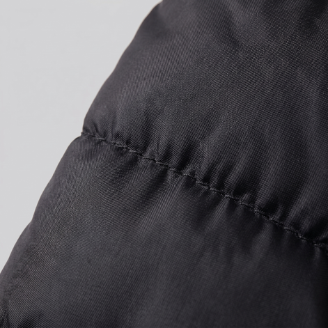 Men's Quilted Hybrid Hooded Jacket