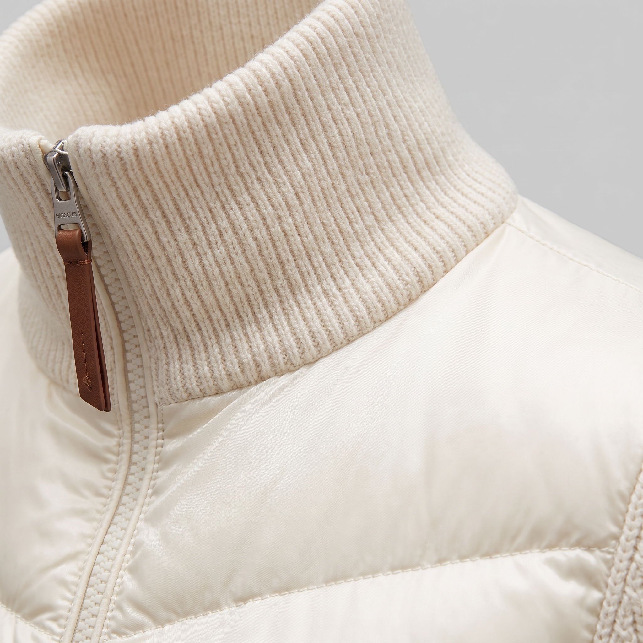Men's Quilted Hybrid Knit Jacket