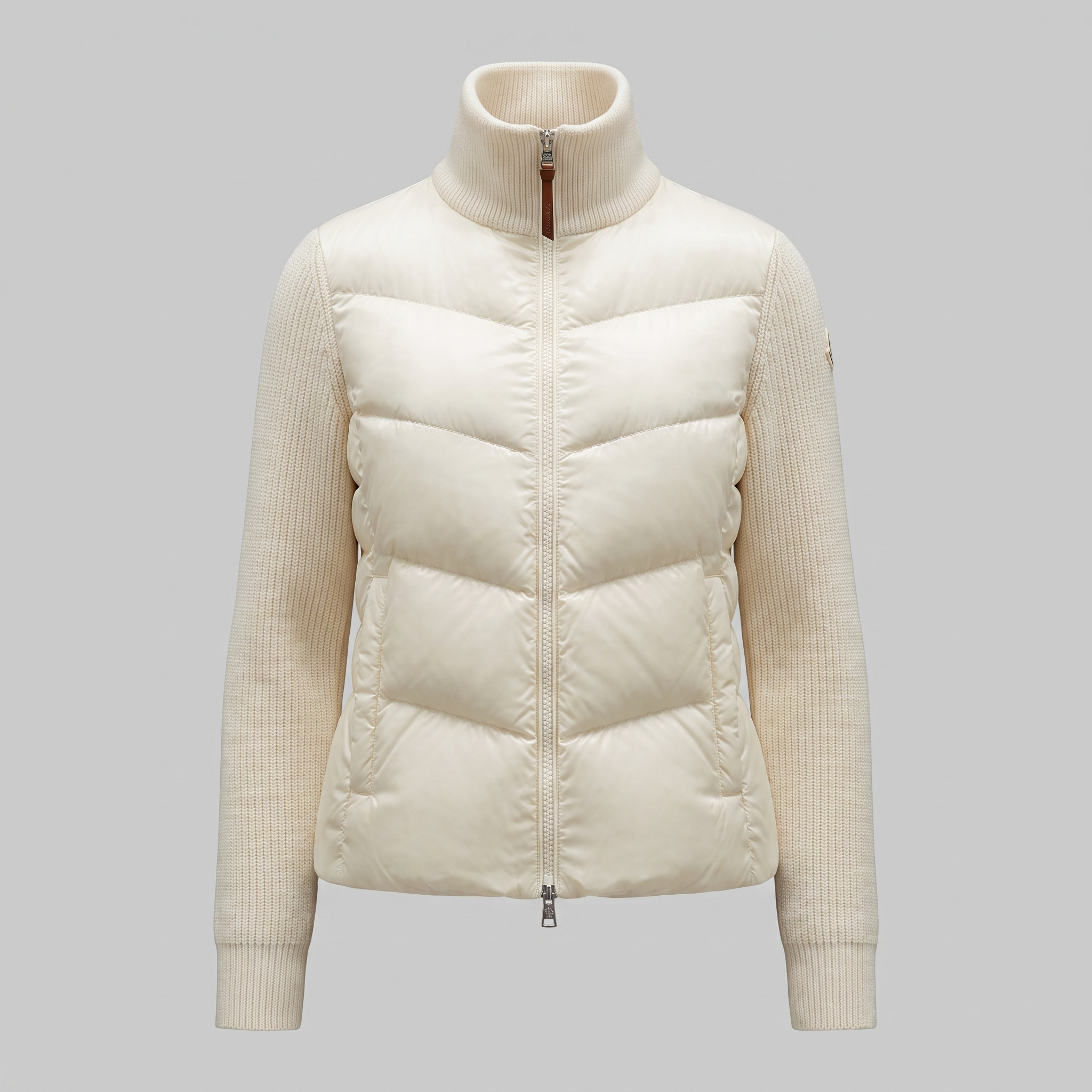 Men's Quilted Hybrid Knit Jacket