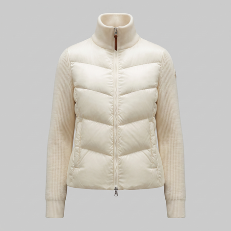 Men's Quilted Hybrid Knit Jacket