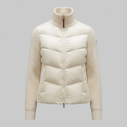 Men's Quilted Hybrid Knit Jacket