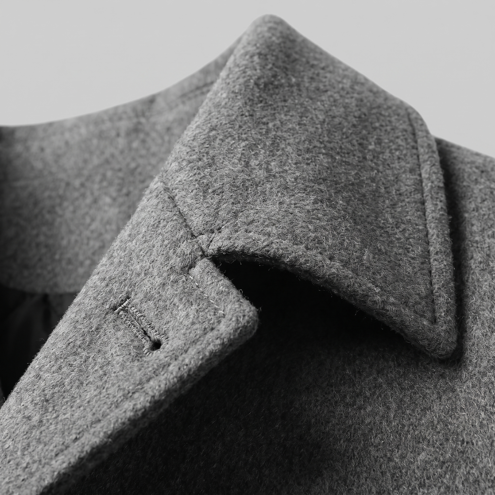 Men's Quilted Lined Overcoat