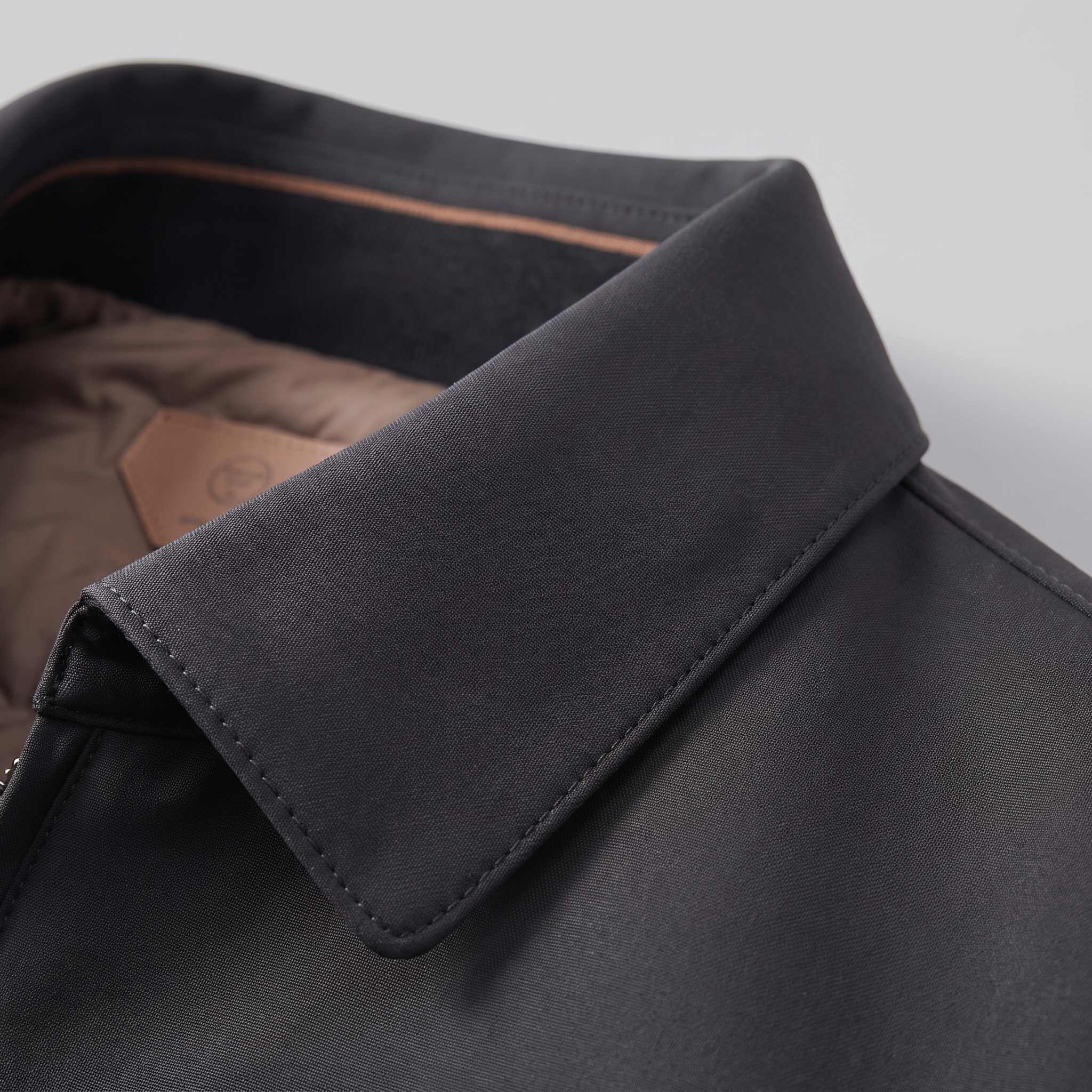 Men's Quilted Lined Zip Jacket