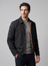 Men's Quilted Lined Zip Jacket
