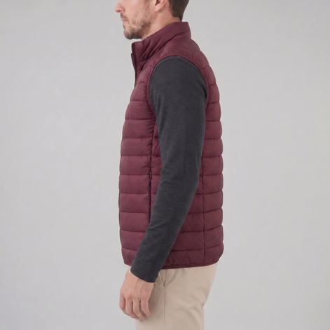 Men's Quilted Padded Gilet