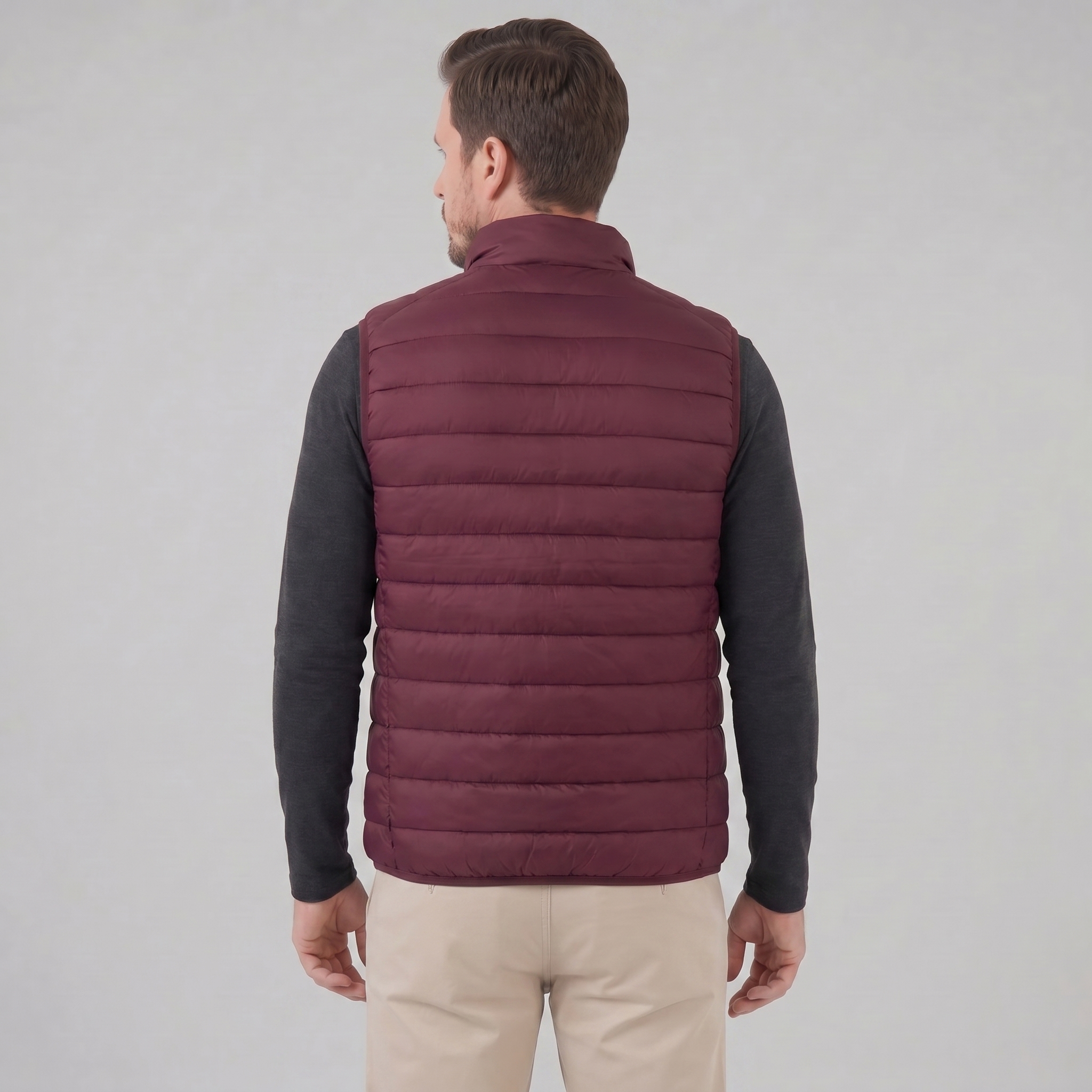 Men's Quilted Padded Gilet