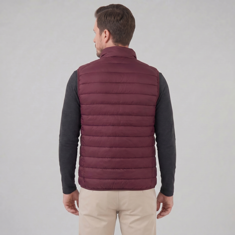 Men's Quilted Padded Gilet