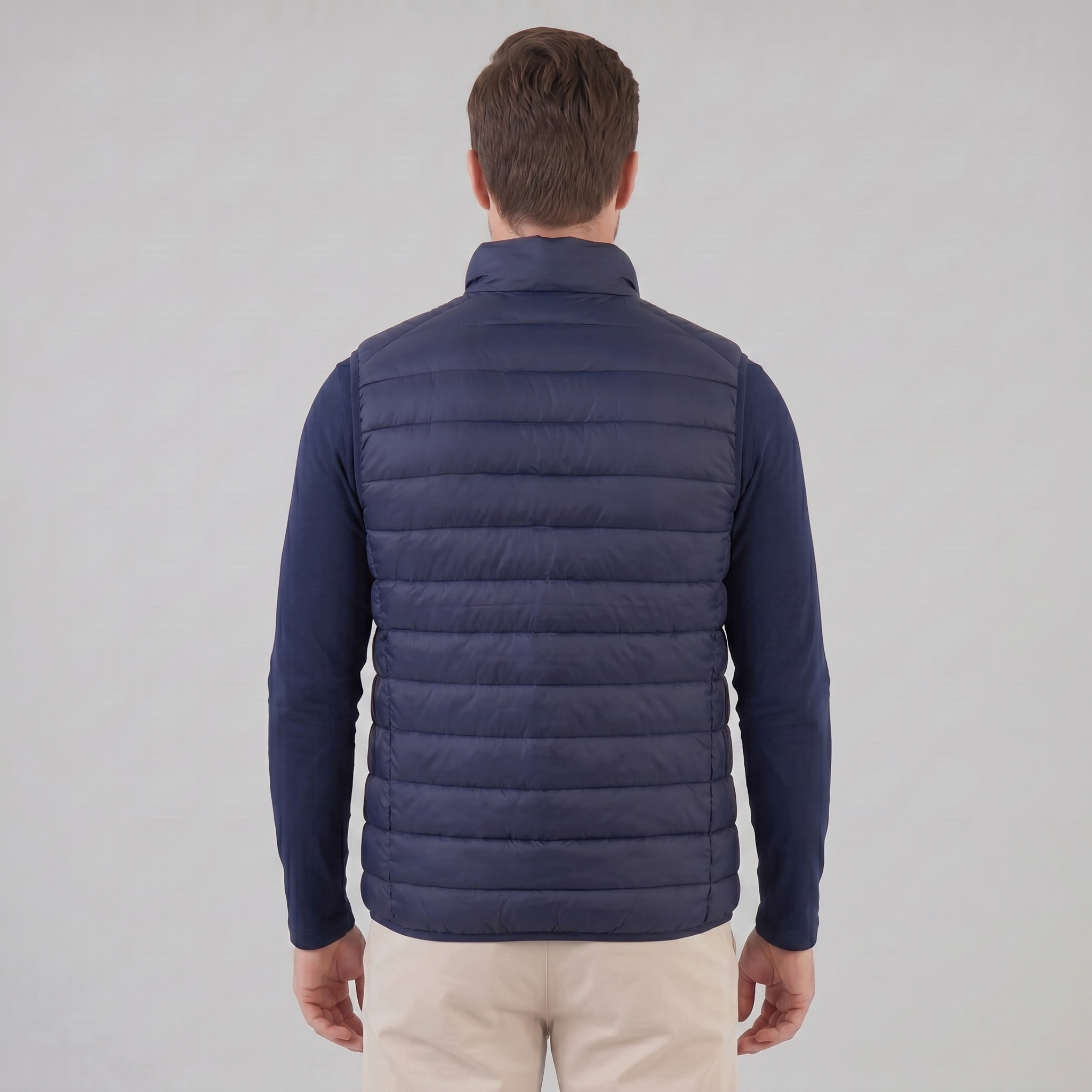 Men's Quilted Padded Gilet