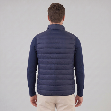 Men's Quilted Padded Gilet