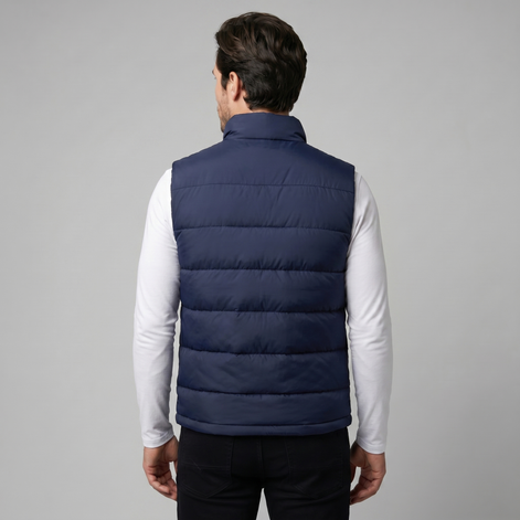 Men's Quilted Padded Gilet