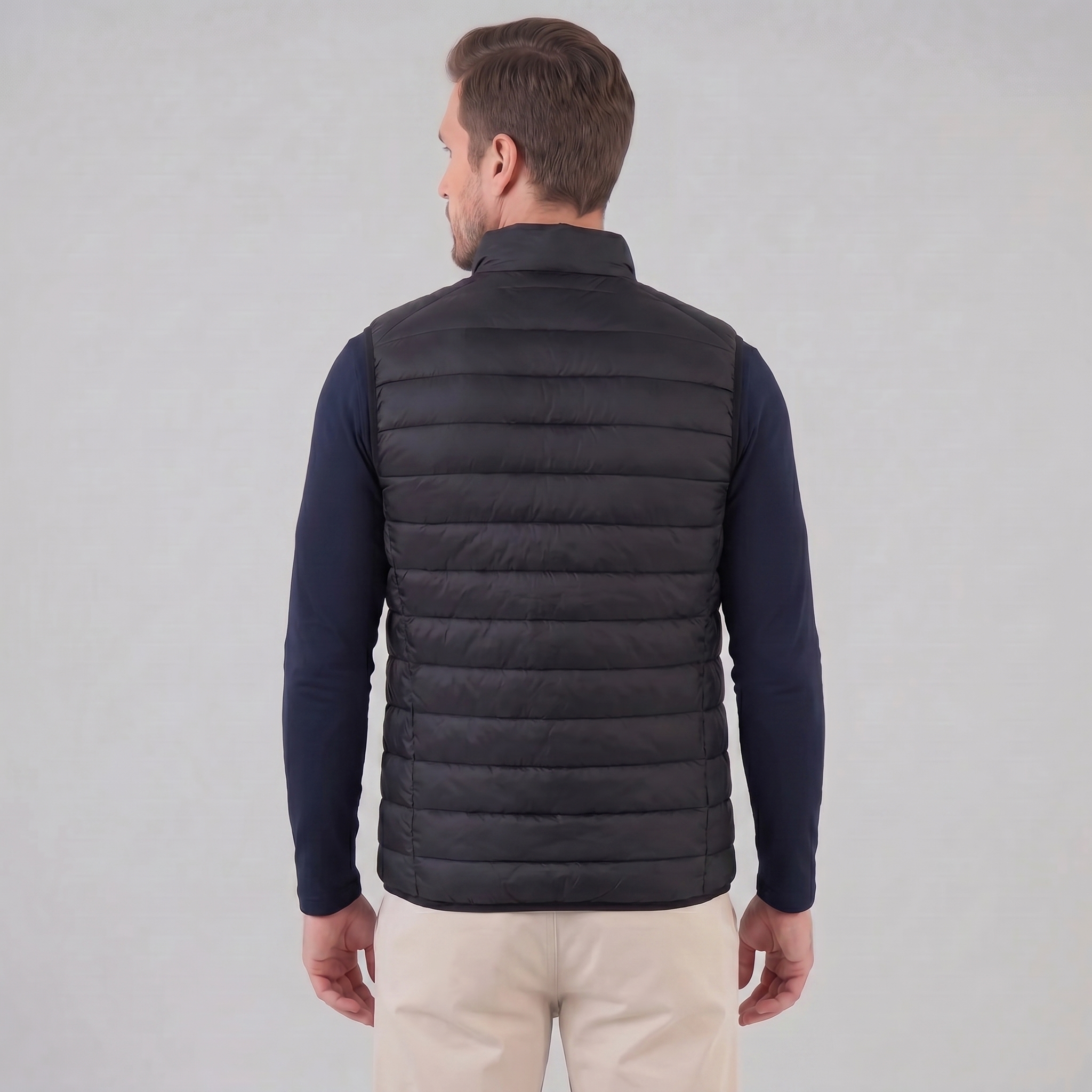 Men's Quilted Padded Gilet