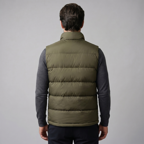 Men's Quilted Padded Gilet
