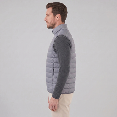 Men's Quilted Padded Gilet