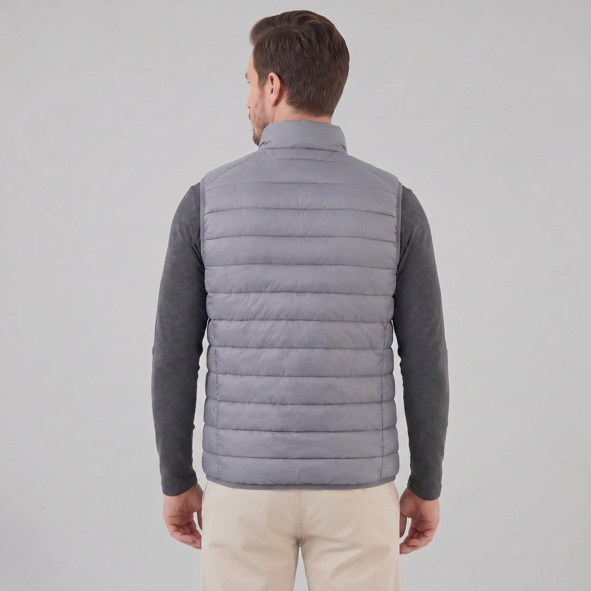 Men's Quilted Padded Gilet