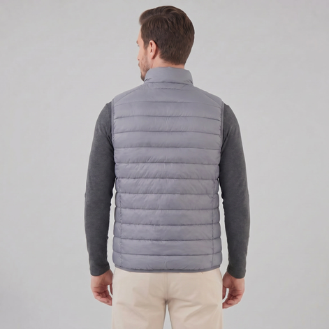 Men's Quilted Padded Gilet