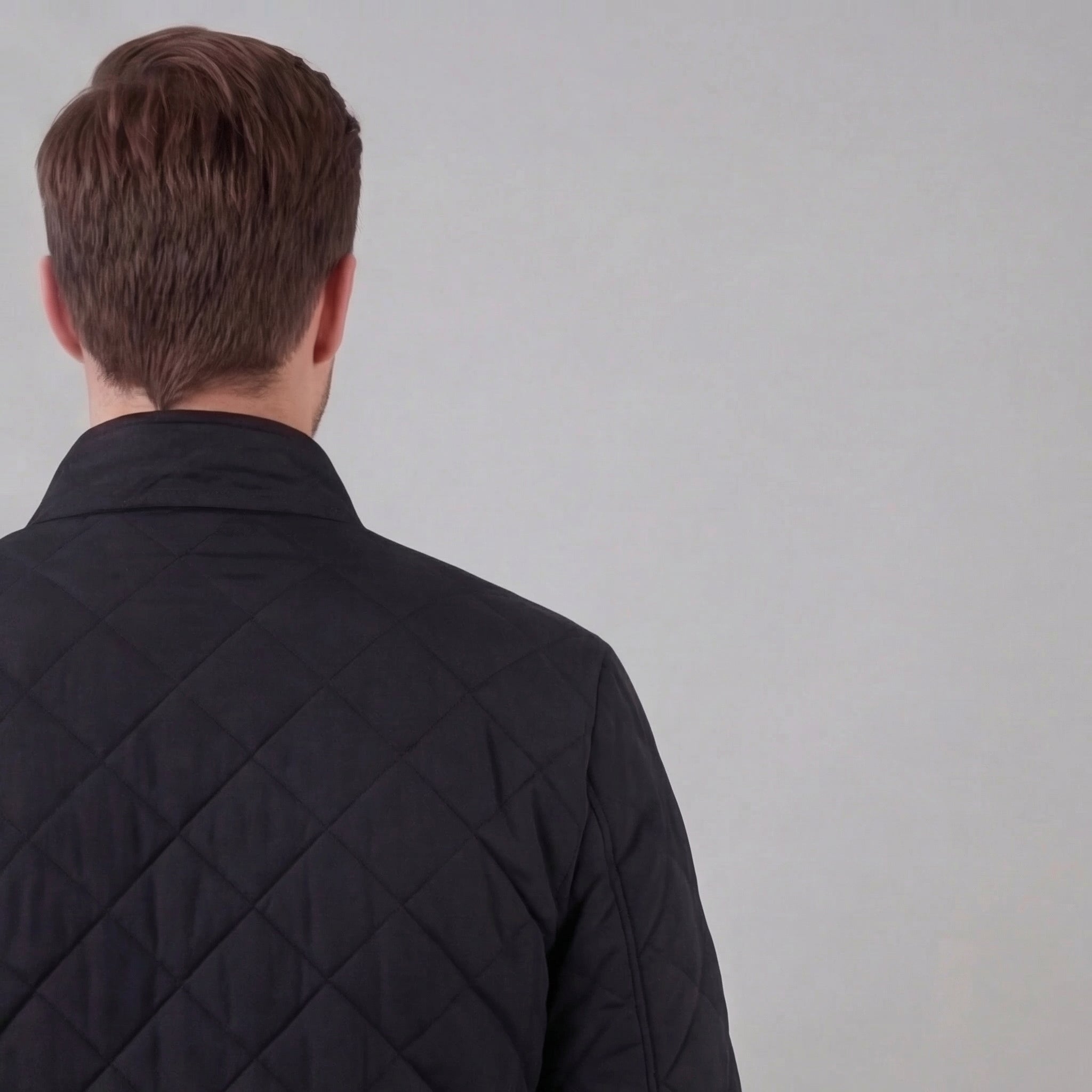 Men's Quilted Spring Jacket for Everyday Wear