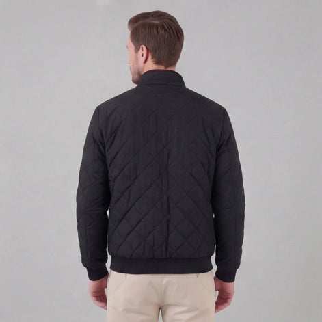 Men's Quilted Spring Jacket for Everyday Wear