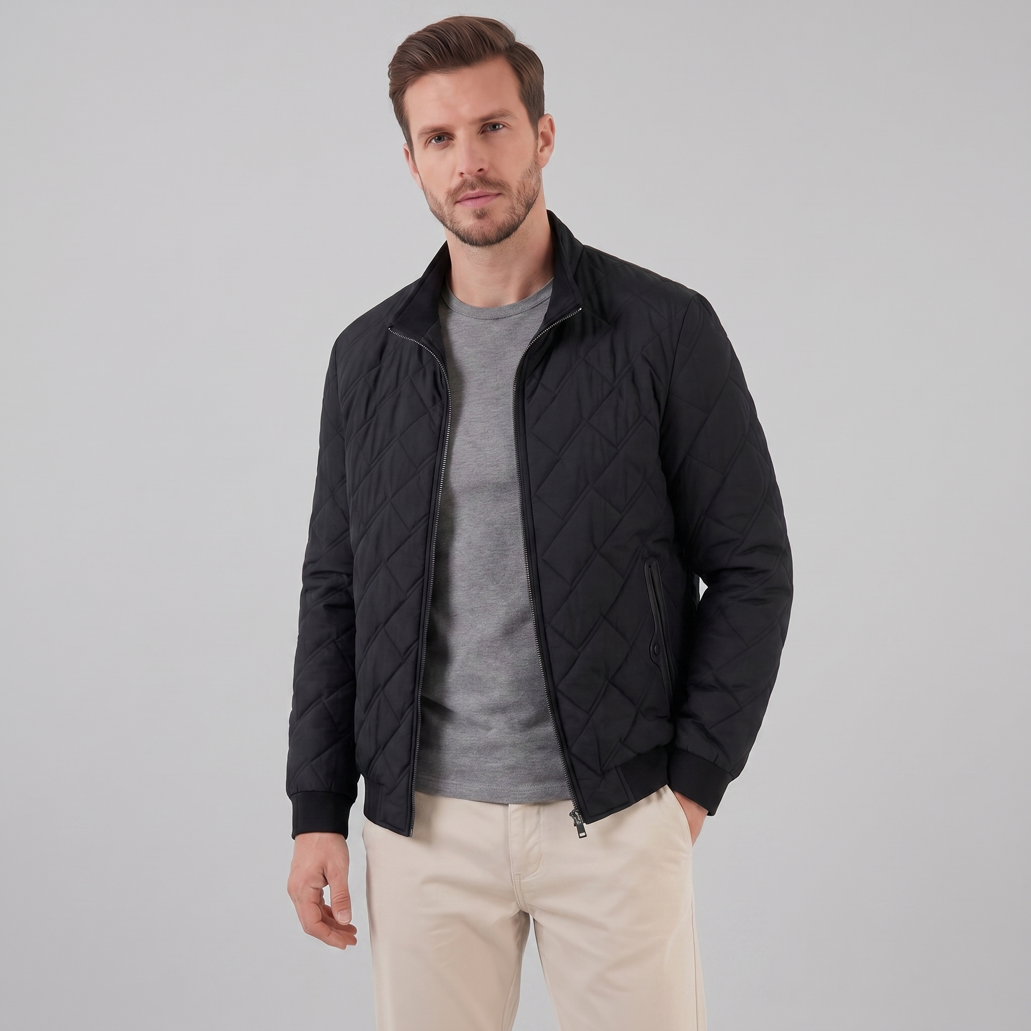 Men's Quilted Summer Jacket