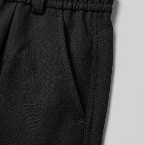 Men's Relaxed Drawstring Tapered Trousers