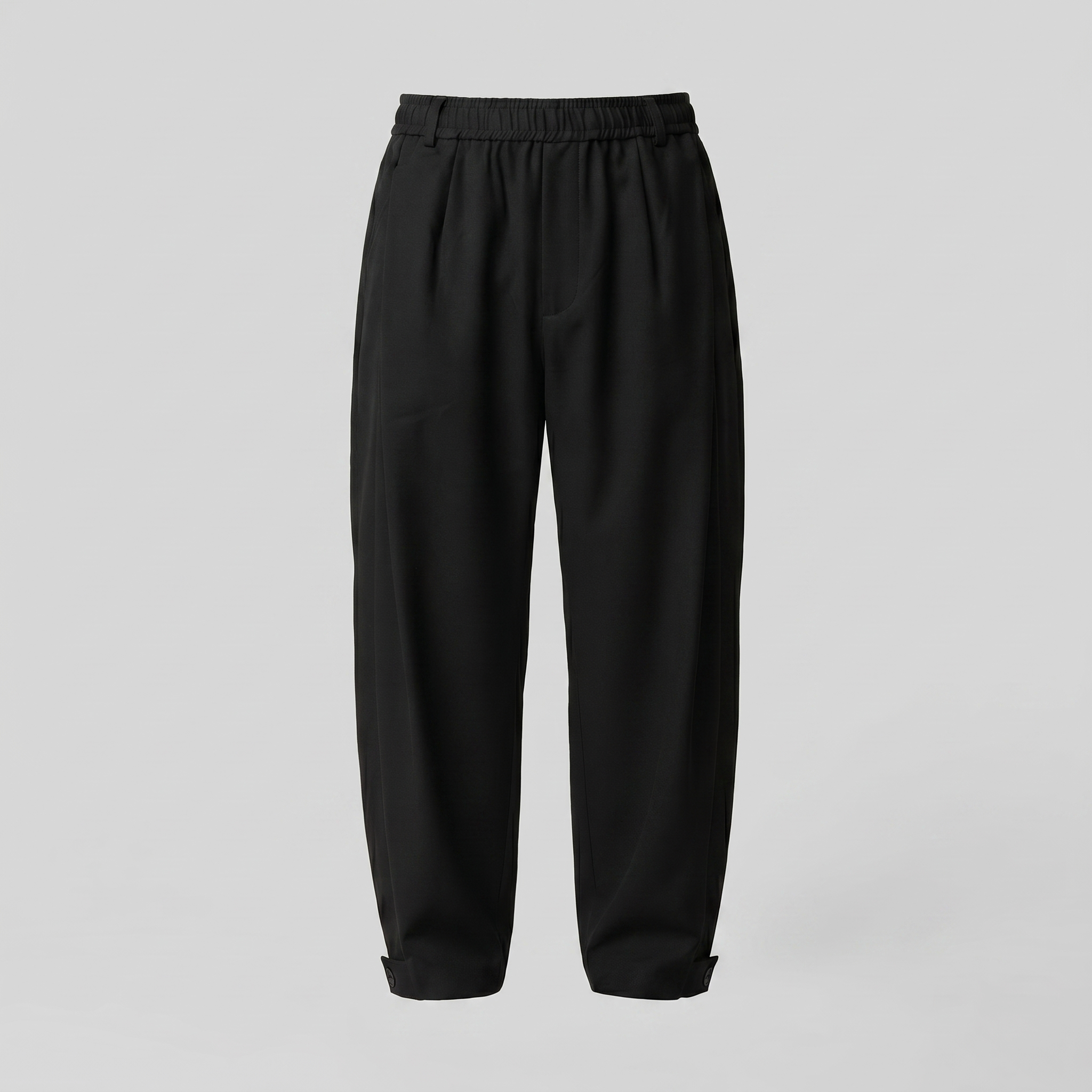 Men's Relaxed Drawstring Tapered Trousers