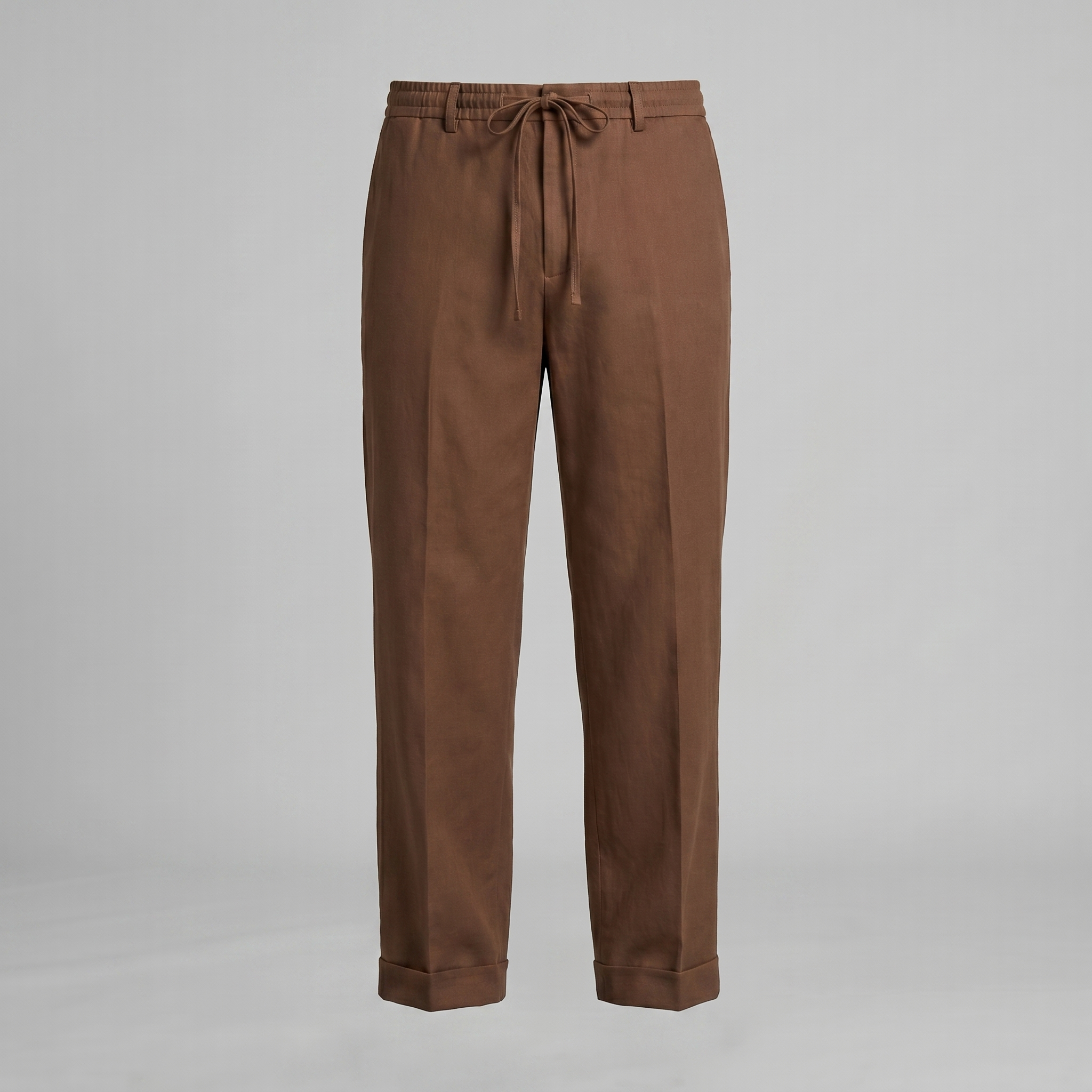 Men's Relaxed Drawstring Tapered Trousers