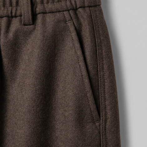 Men's Relaxed Drawstring Tapered Trousers