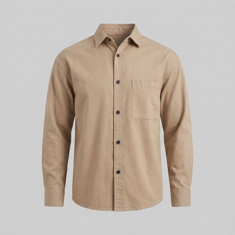Men's Relaxed Overshirt Jacket