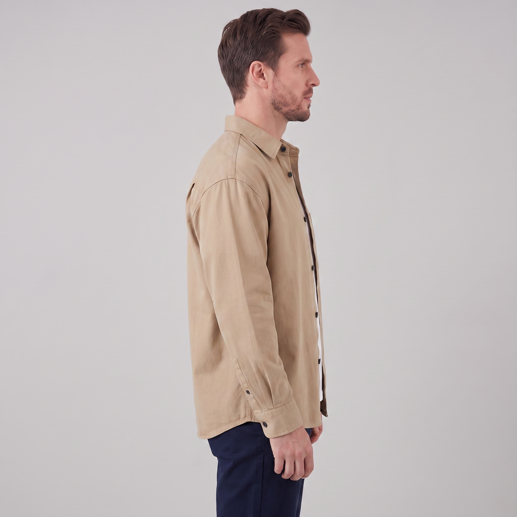 Men's Relaxed Overshirt Jacket