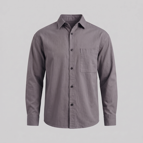 Men's Relaxed Overshirt Jacket