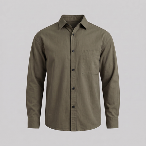 Men's Relaxed Overshirt Jacket