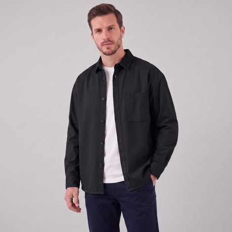 Men's Relaxed Overshirt Jacket