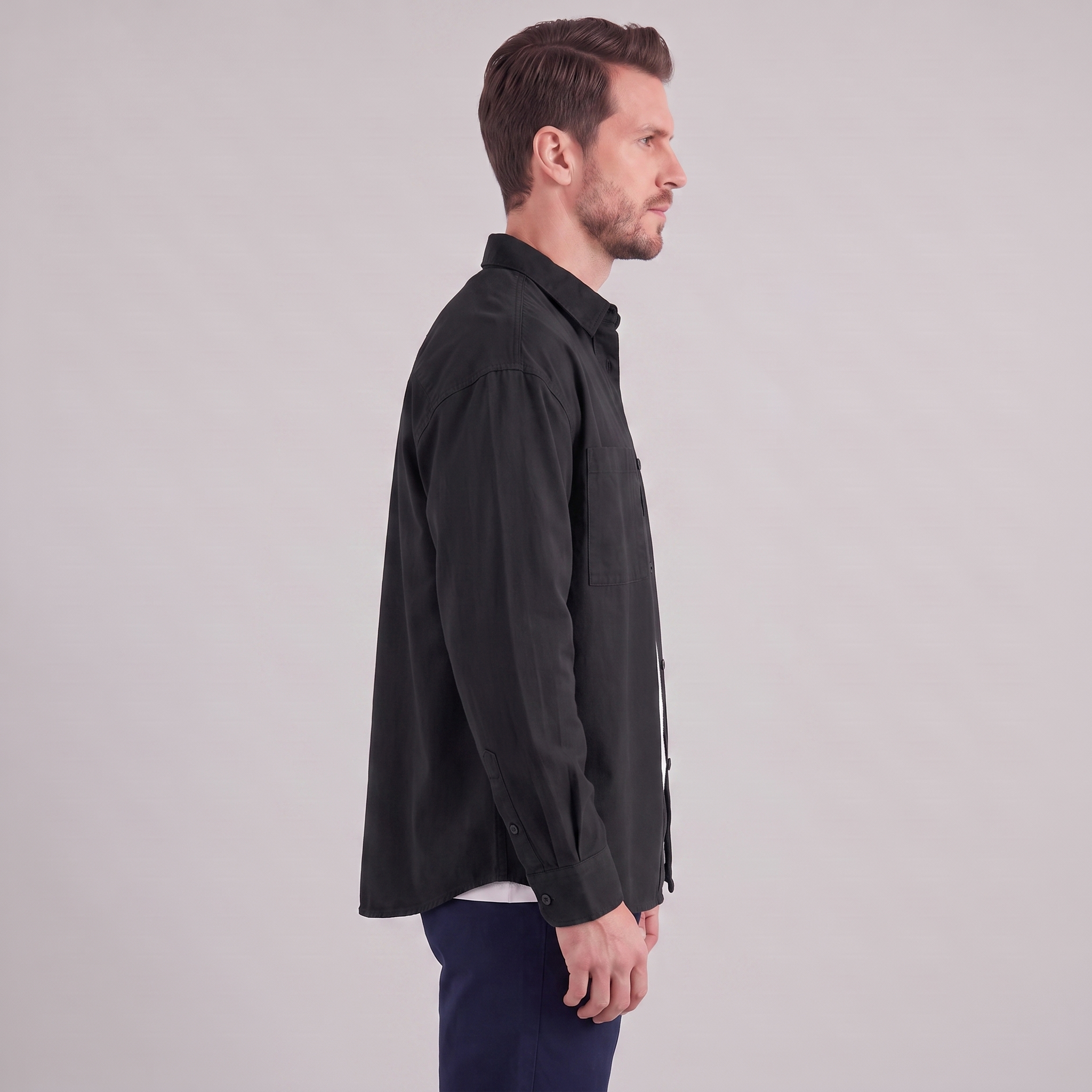 Men's Relaxed Overshirt Jacket