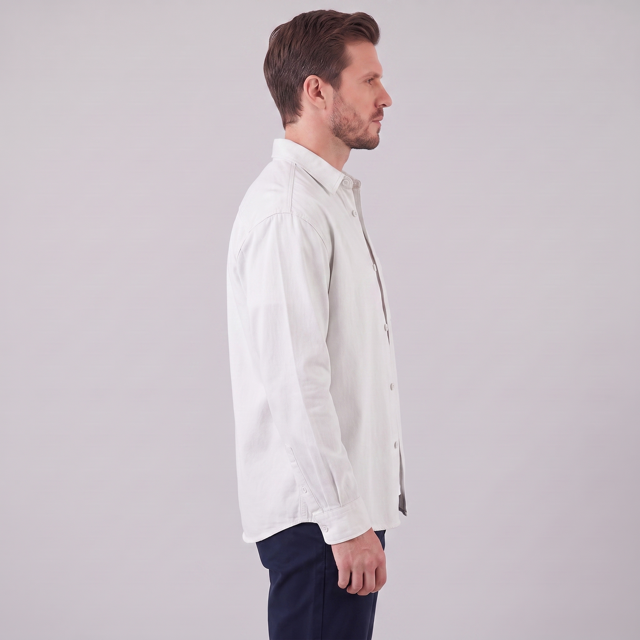 Men's Relaxed Overshirt Jacket