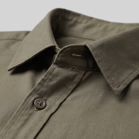 Men's Relaxed Viscose Autumn Overshirt