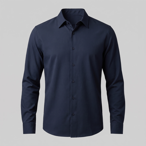 Men's Relaxed Viscose Autumn Overshirt
