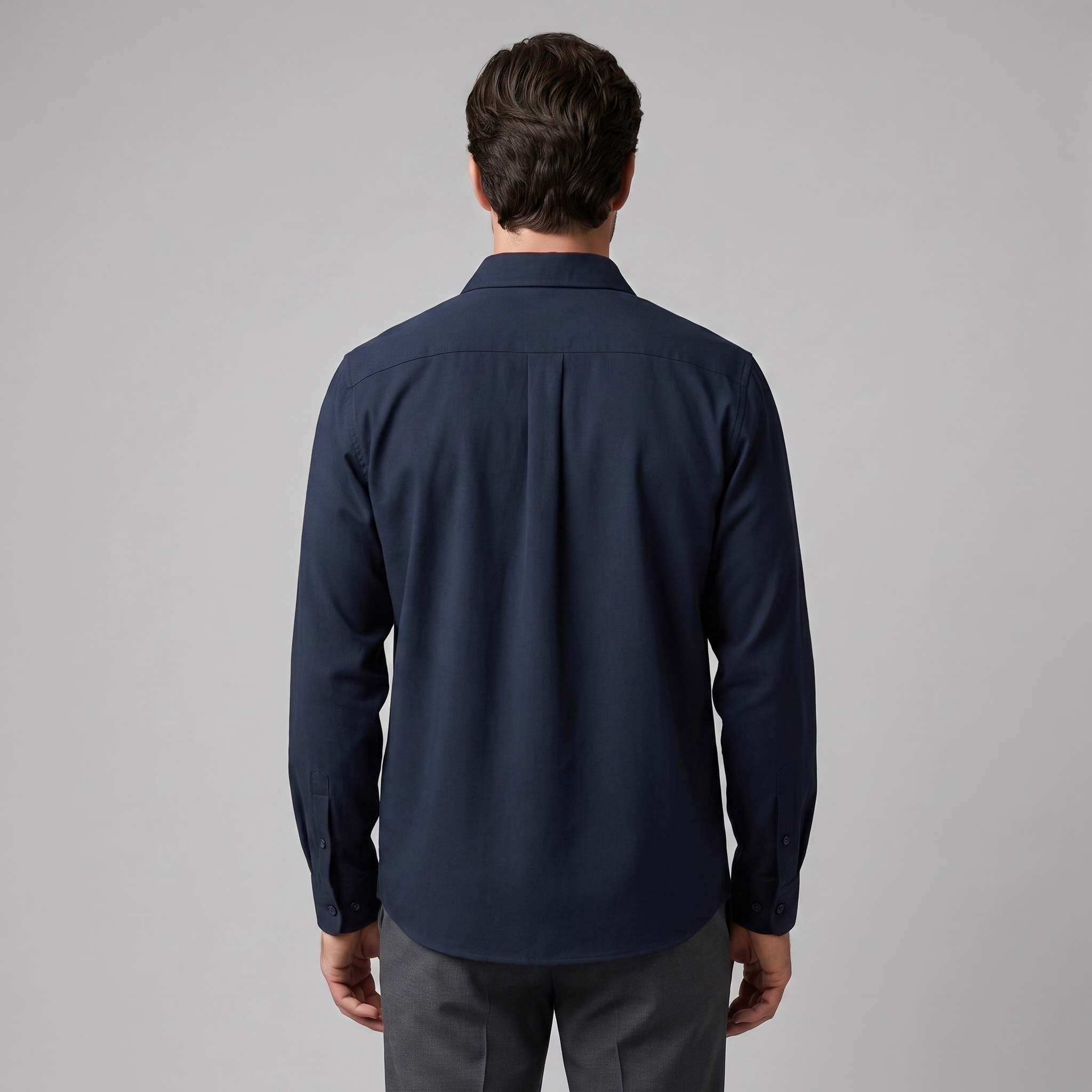 Men's Relaxed Viscose Autumn Overshirt